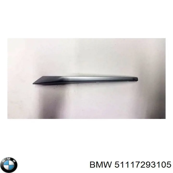 Молдинг решетки бампера переднего левый Signeda PBM04092MCL цена, от 10.28 USD