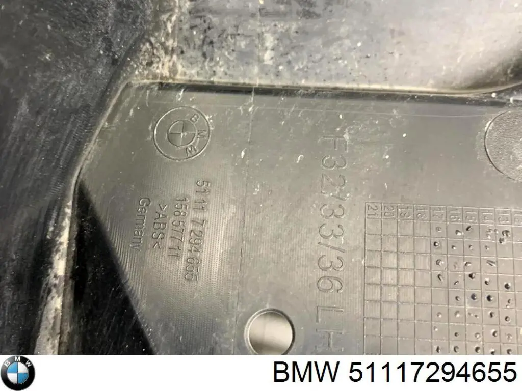 51117294655 BMW Кронштейн крепления противотуманной фары, левой