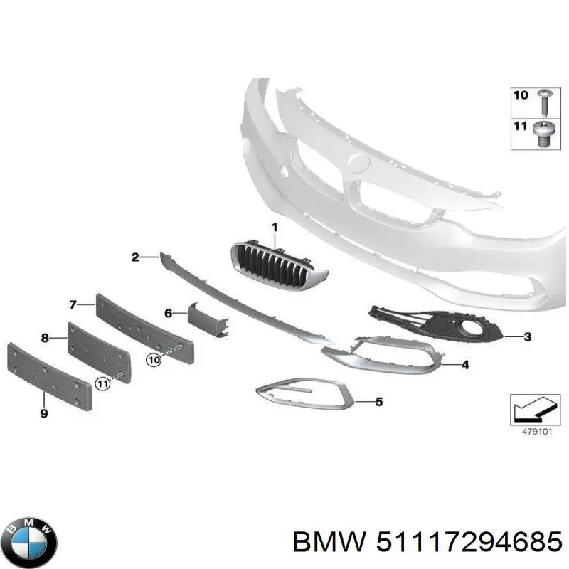  51117294685 BMW