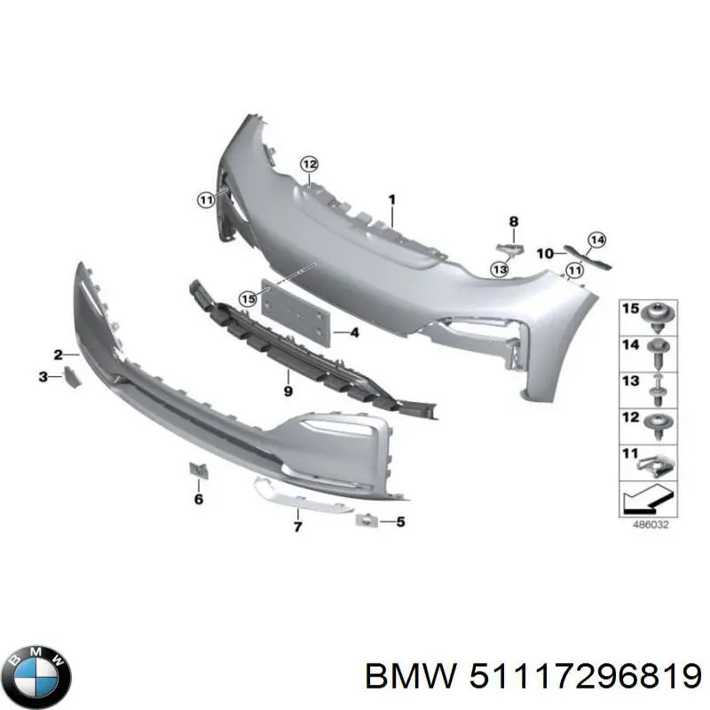  51117296819 BMW