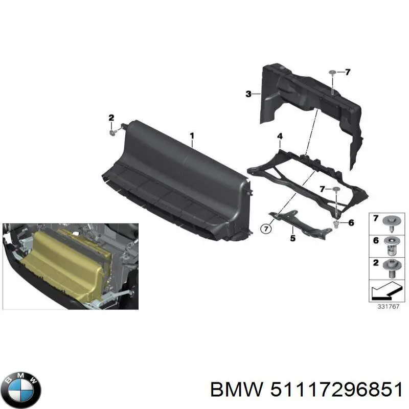 51117296851 BMW 