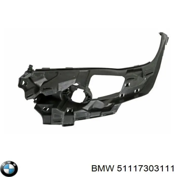 Воздуховод тормозного диска левый 51117303111 BMW