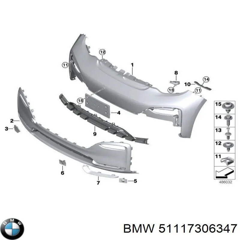 Купить 51117306347 BMW 