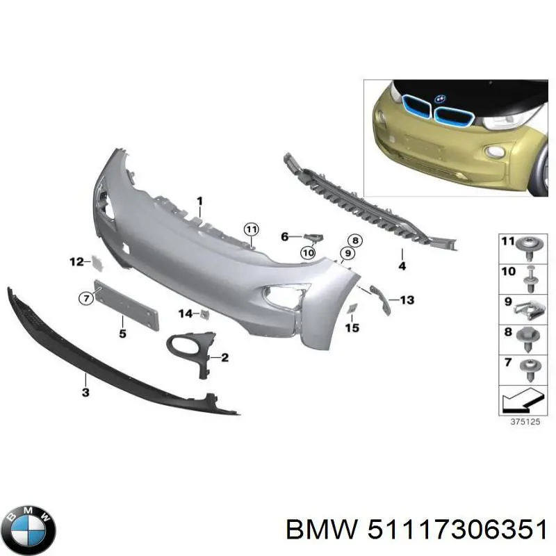  51117306351 BMW