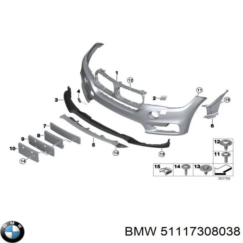  51117308038 BMW