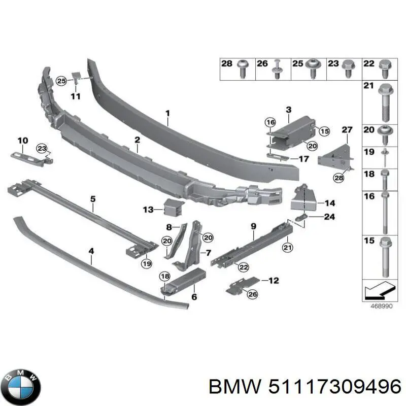  51117309496 BMW