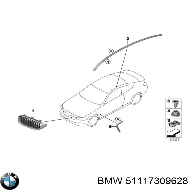 51117309628 BMW 