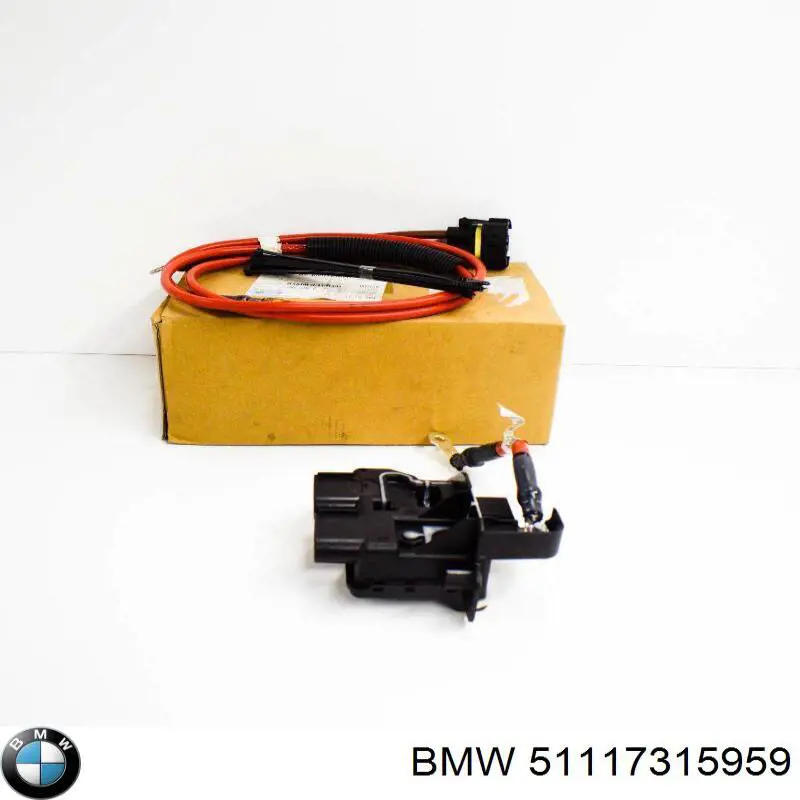 Кронштейн абсорбера переднего бампера 51117315959 BMW