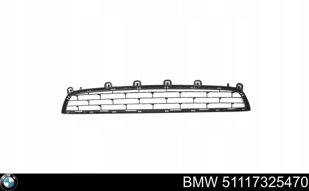 Решетка бампера переднего нижняя BMW 51117325470