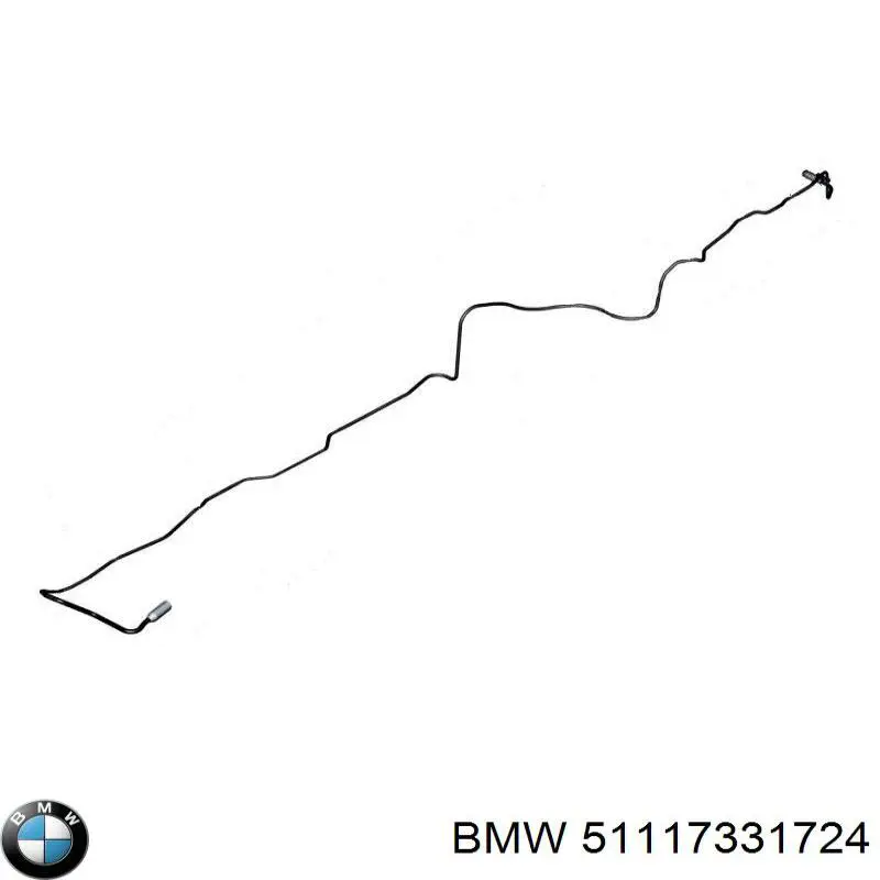 51117331724 BMW Решетка бампера переднего центральная