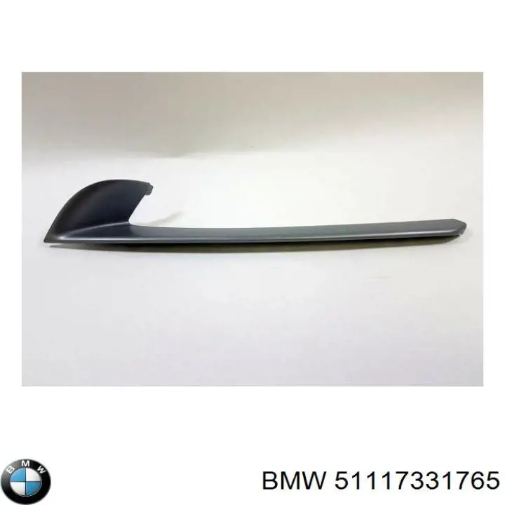 Накладка бампера переднего левая 51117331765 BMW