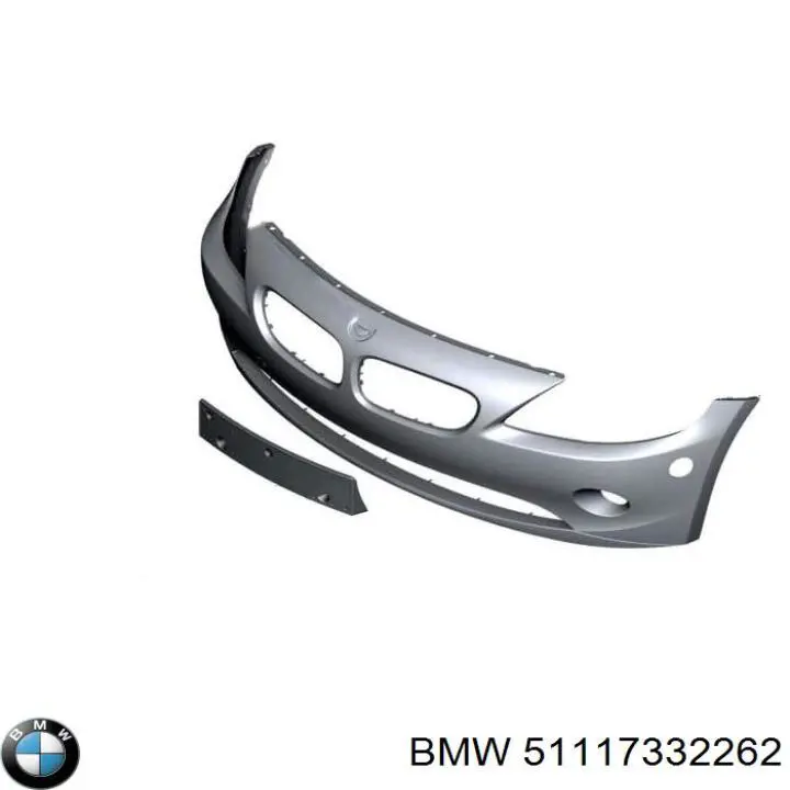51117332262 BMW Бампер передний в сборе