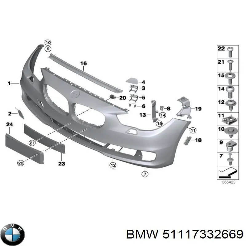 BMW 51117332669 цена, от 22.89 USD
