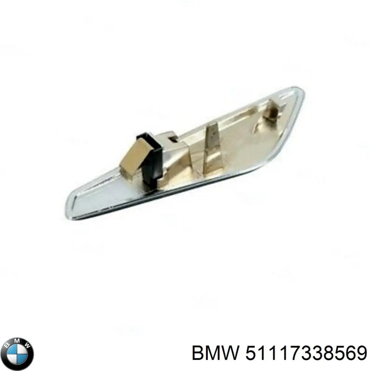 51117338569 BMW Накладка крыла переднего левого