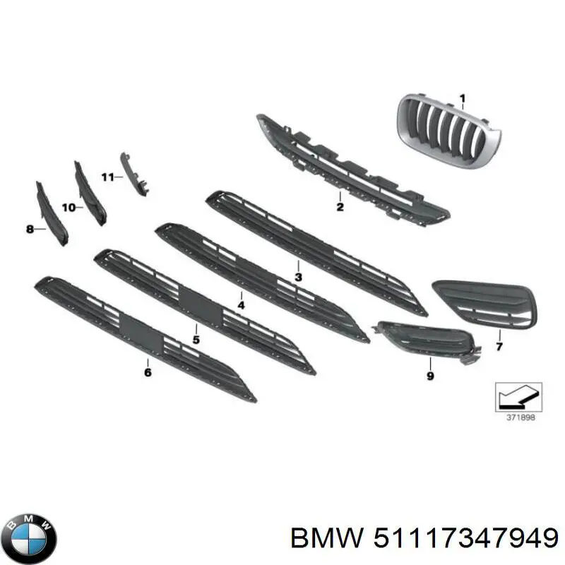  51117347949 BMW