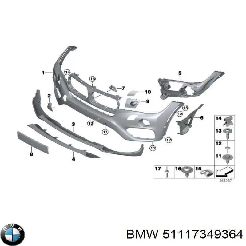  51117349364 BMW