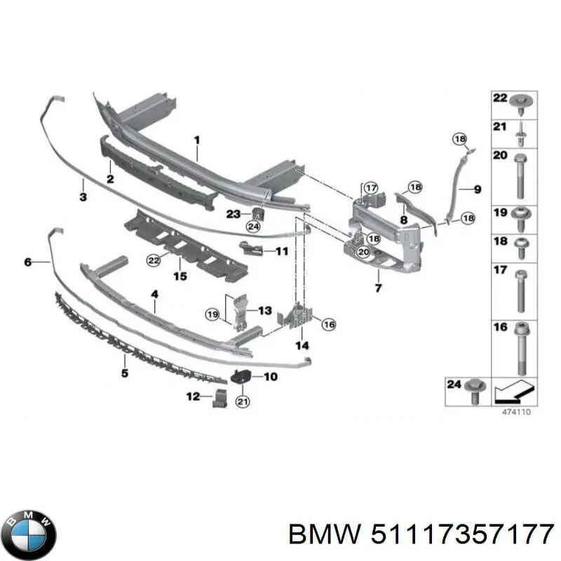  51117357177 BMW