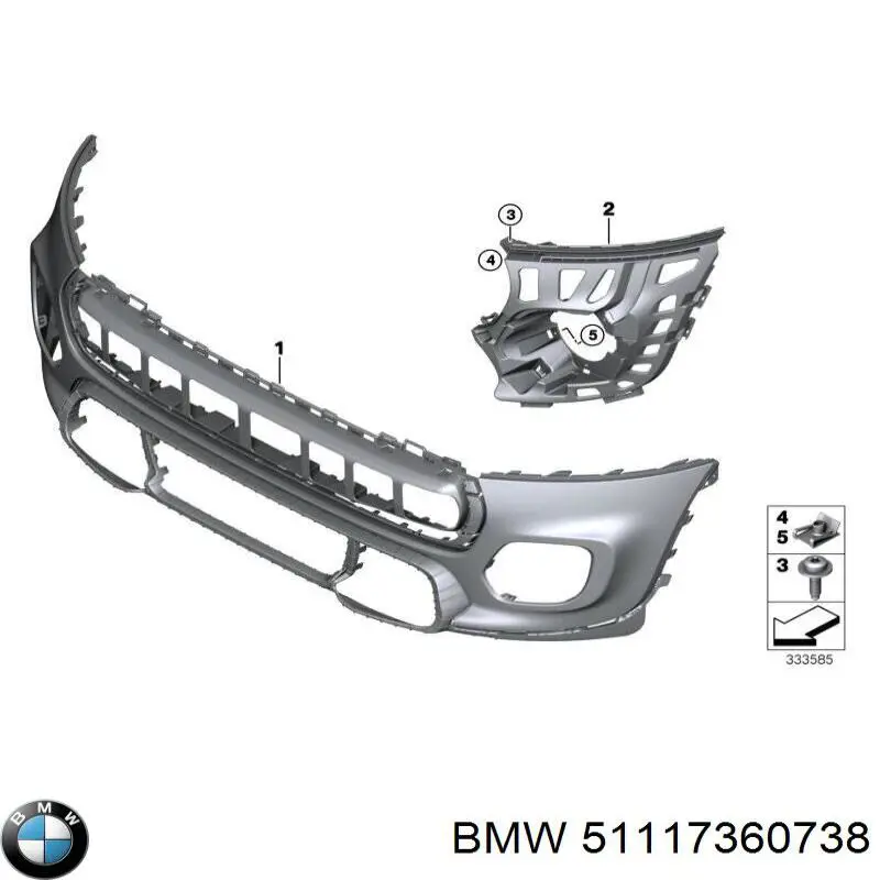 Купить 51117360738 BMW 