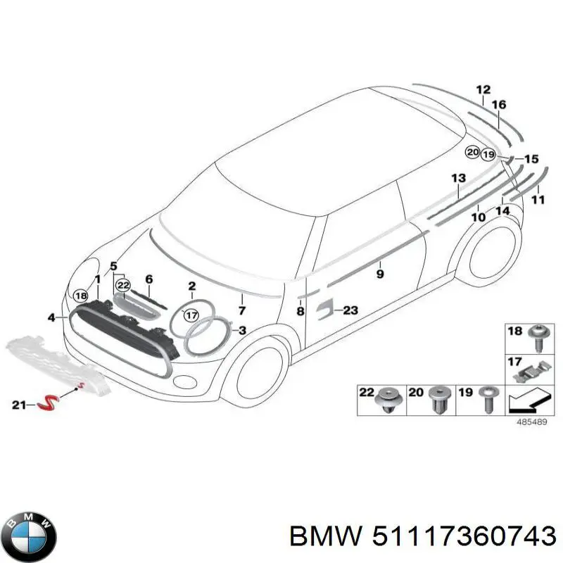  51117360743 BMW