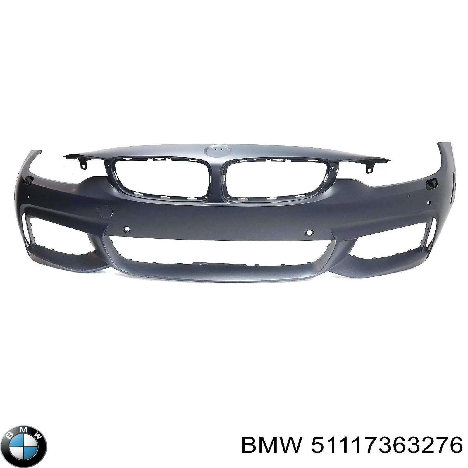 51117363276 BMW Бампер передний в сборе
