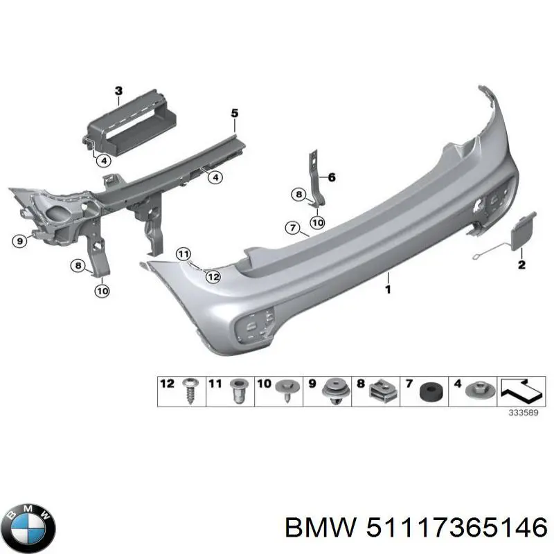  BMW 51117365146 цена, от 42.54 USD