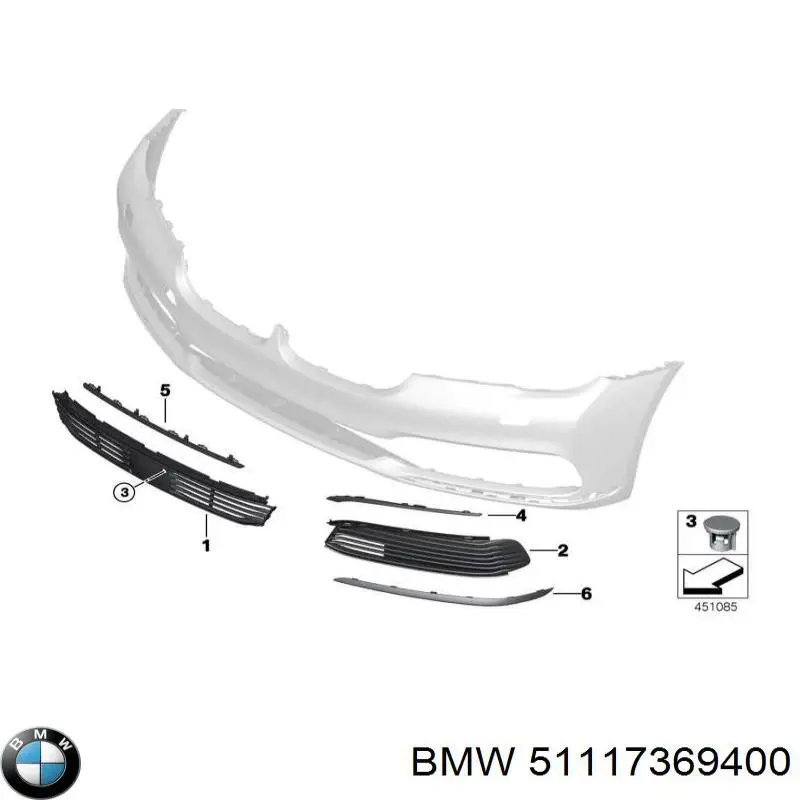  BMW 51117486832 цена, от 50.68 USD