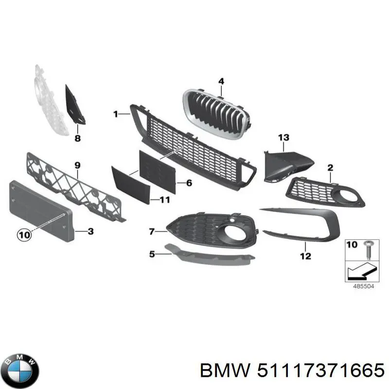  51117371665 BMW