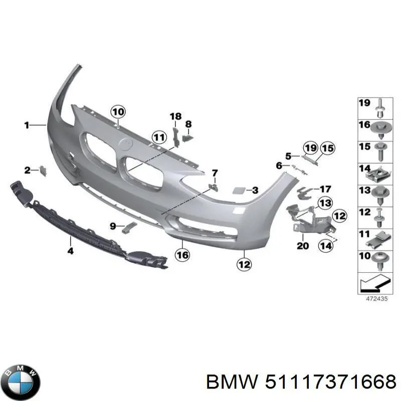  51117371668 BMW