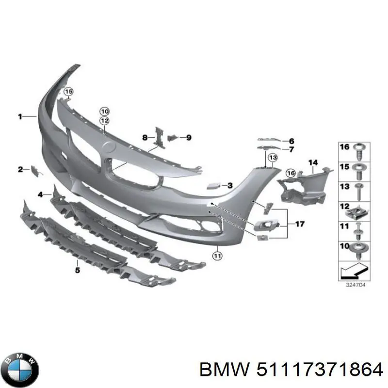  51117371864 BMW