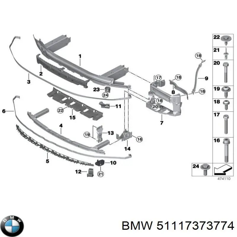 51117373774 BMW 