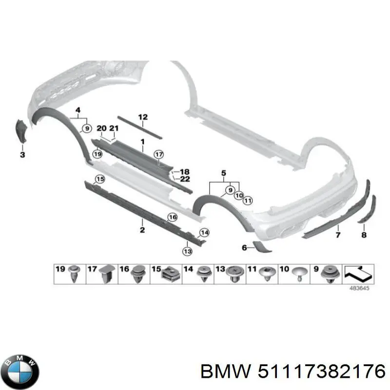  51117382176 BMW