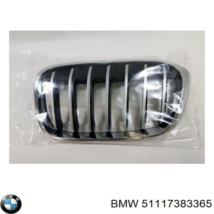 Решетка радиатора левая на BMW X1 (F48) купить.