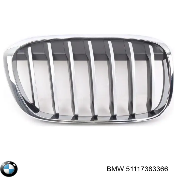 51117383366 BMW Решетка радиатора правая