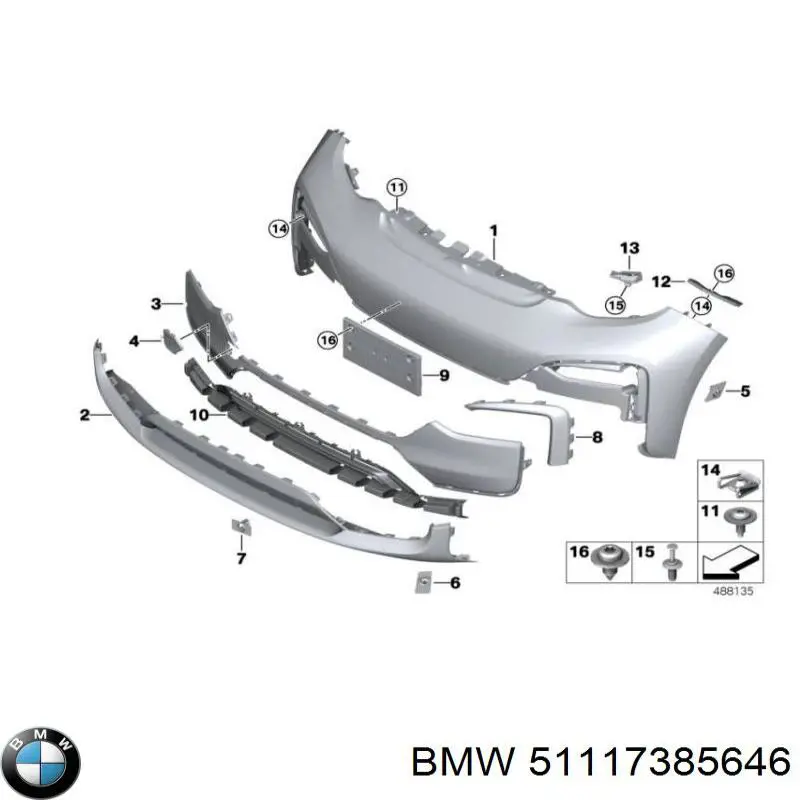  51117385646 BMW