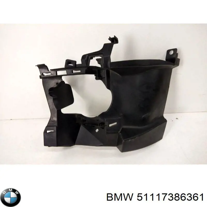 Купить 51117386361 BMW Кронштейн крепления противотуманной фары левой
