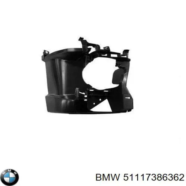 Купить 51117386362 BMW Кронштейн крепления противотуманной фары правой