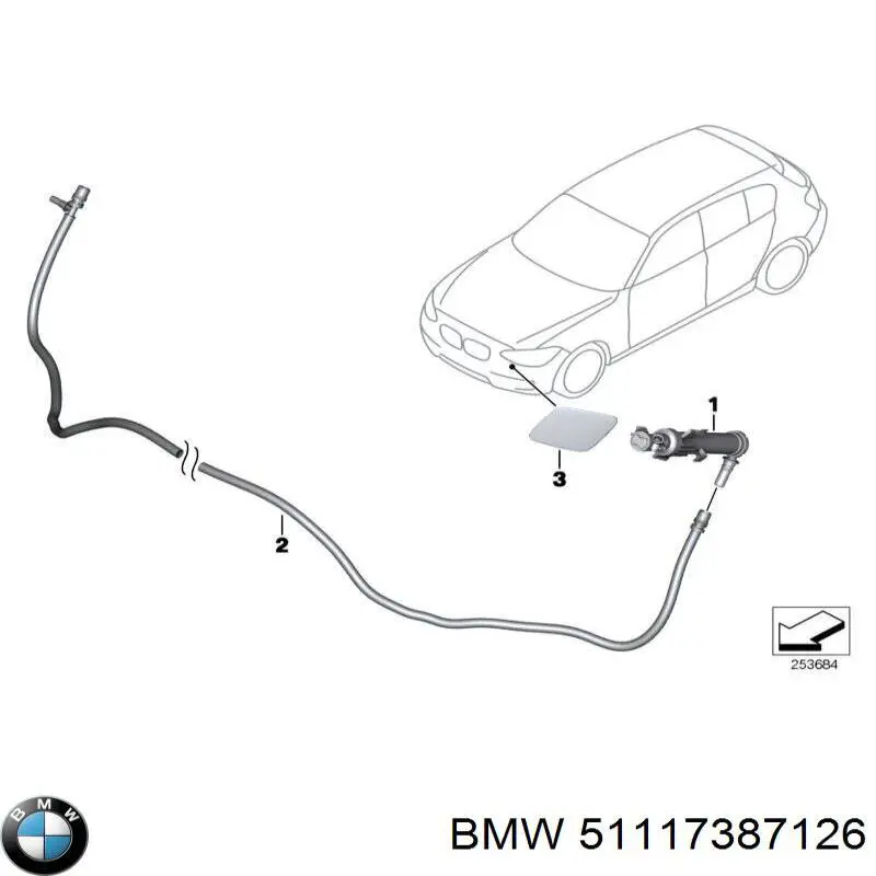 Купить 51117387126 BMW 