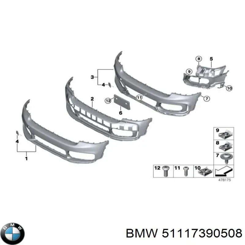 51117390508 BMW 