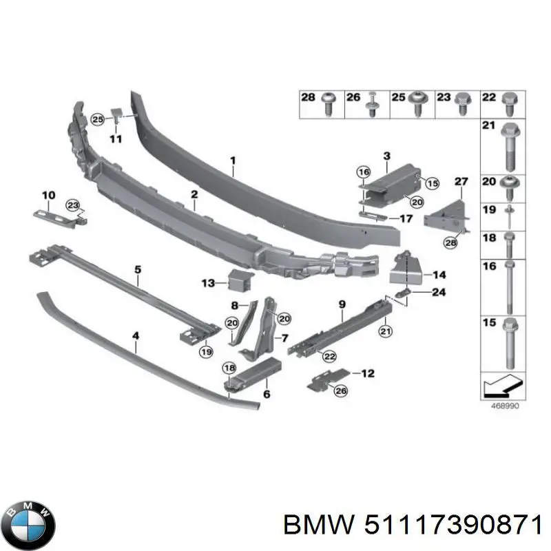 51117390871 BMW 