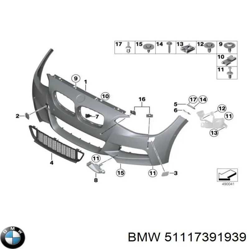 Купить 51117391939 BMW 