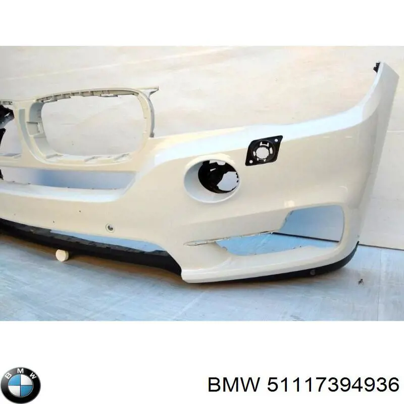 51117394936 BMW Бампер передний в сборе
