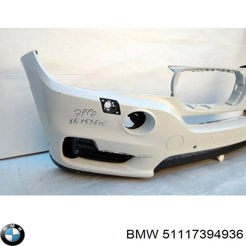 Передний бампер 51117394936 BMW