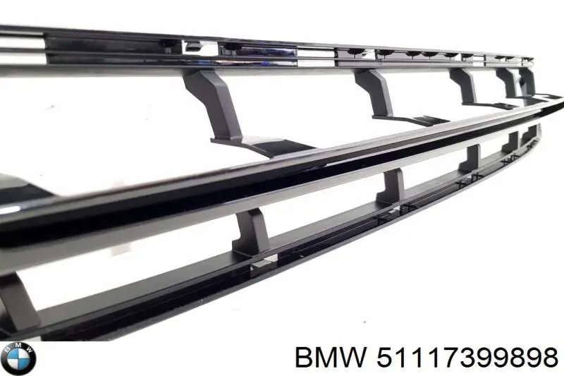Решетка переднего бампера, центральная BMW 51117399898 цена, от 27.47 USD