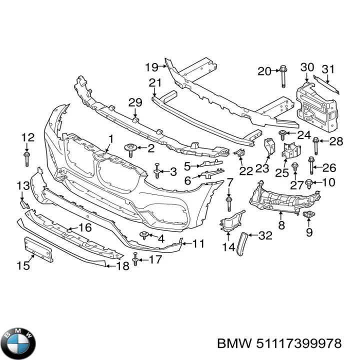  51117399978 BMW