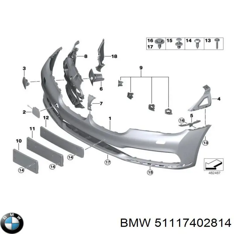  51117402814 BMW