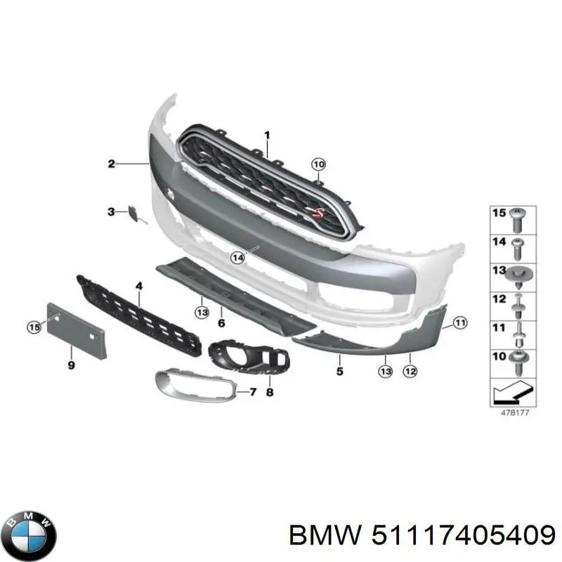  51117405409 BMW