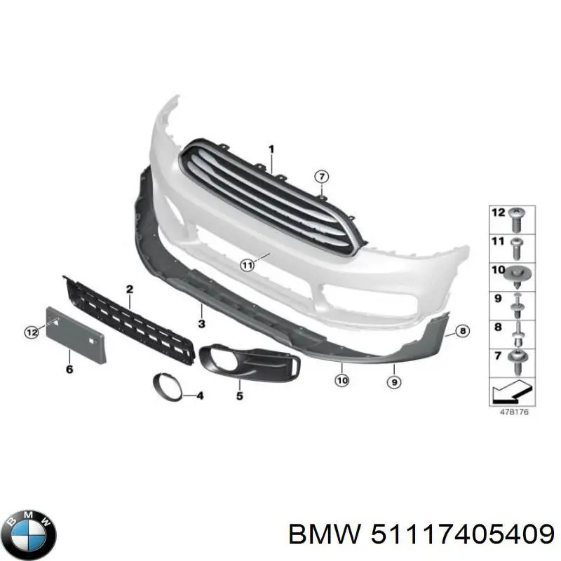 51117405409 BMW 