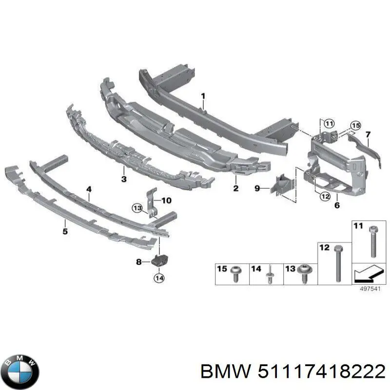  51117418222 BMW