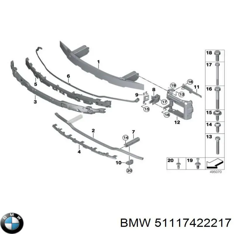  51117422217 BMW