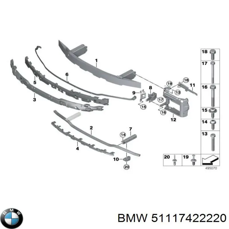 51117422220 BMW 